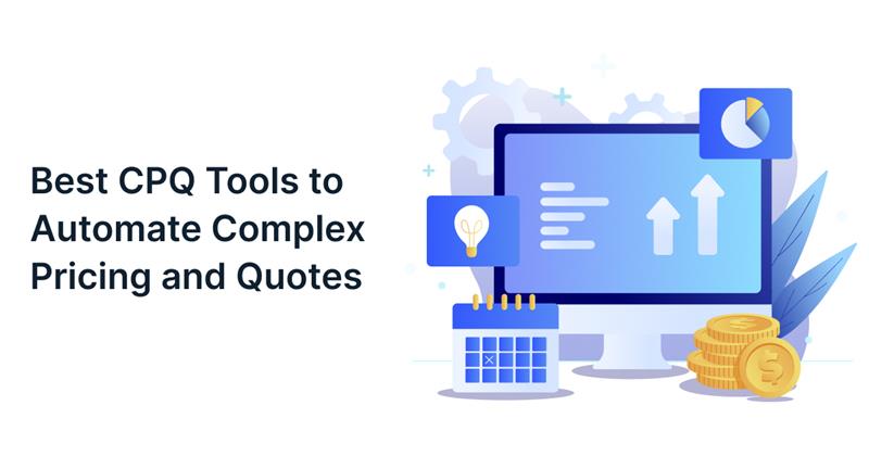 CPQ tools software for configure price quote automation CPQ tools dashboard for faster sales quoting and