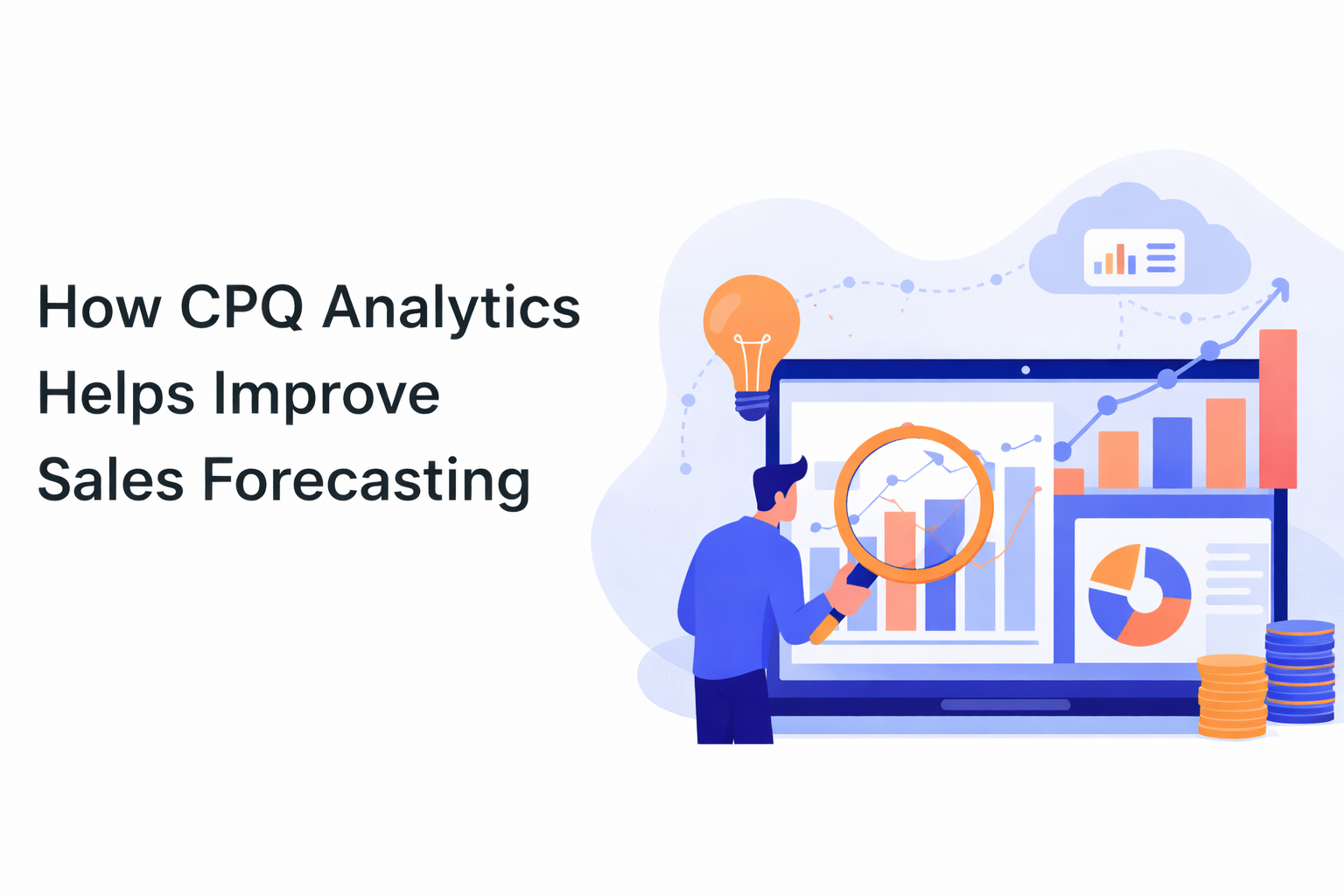 CPQ analytics tool displaying sales trends and pricing optimization data