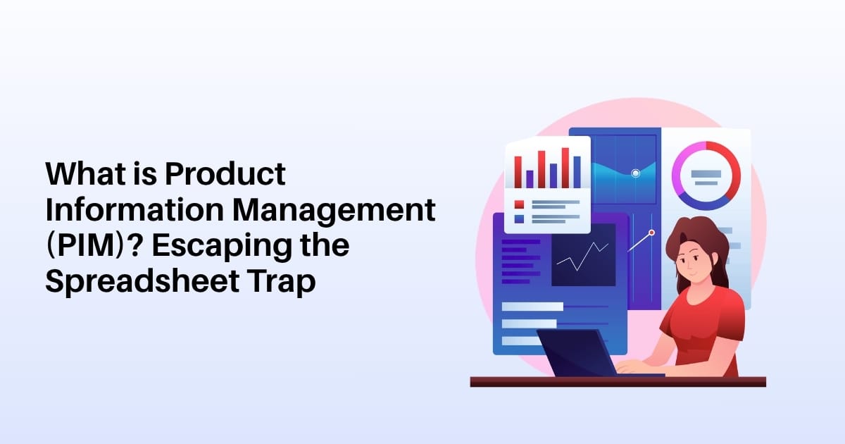 Product Information Management system organizing business data